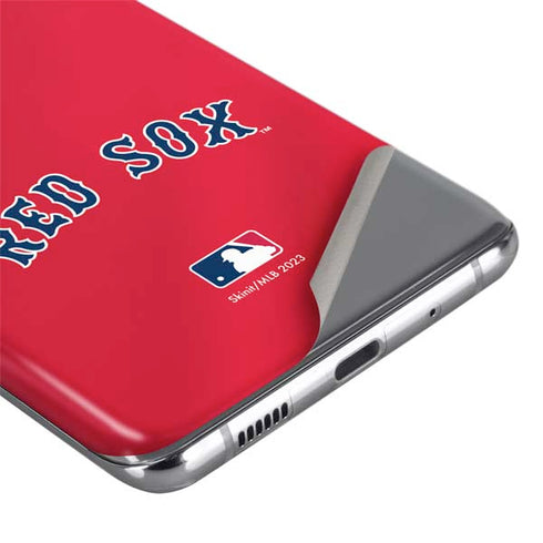 MLB Boston Red Sox Alternate/Away Jersey Galaxy S20 Ultra 5G Skin