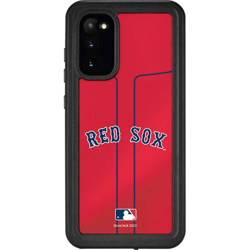 MLB Boston Red Sox Alternate/Away Jersey Galaxy S20 Waterproof Case