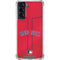 MLB Boston Red Sox Alternate/Away Jersey Galaxy S21 5G Clear Case