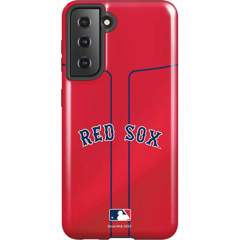 MLB Boston Red Sox Alternate/Away Jersey Galaxy S21 5G Pro Case