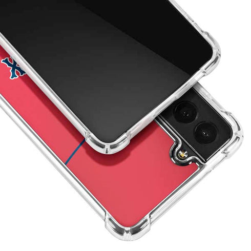 MLB Boston Red Sox Alternate/Away Jersey Galaxy S21 FE Clear Case