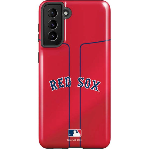 MLB Boston Red Sox Alternate/Away Jersey Galaxy S21 FE Pro Case