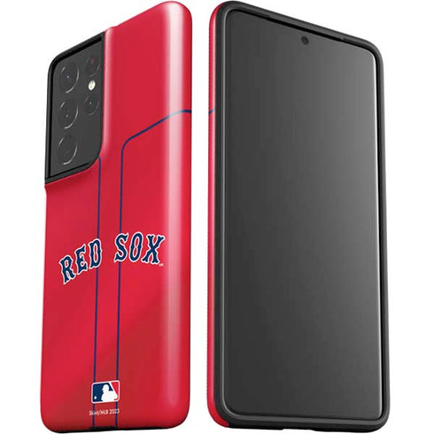 MLB Boston Red Sox Alternate/Away Jersey Galaxy S21 Ultra 5G Pro Case