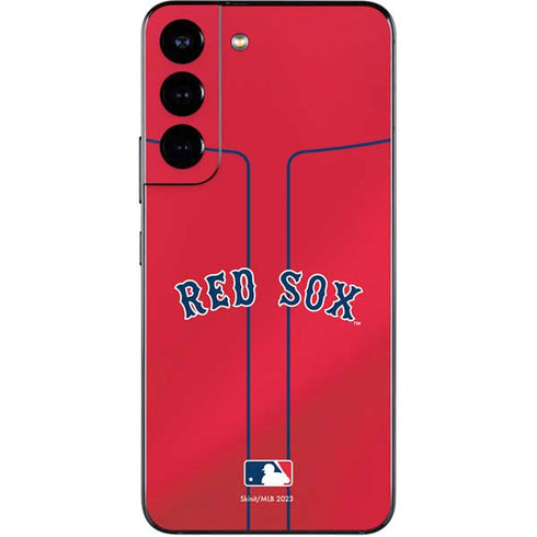 MLB Boston Red Sox Alternate/Away Jersey Galaxy S22 Skin