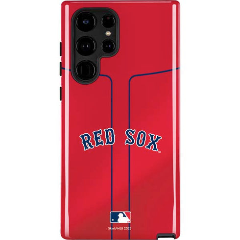 MLB Boston Red Sox Alternate/Away Jersey Galaxy S22 Ultra Pro Case