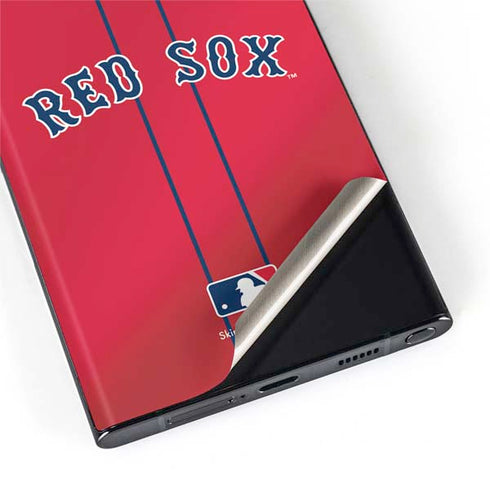 MLB Boston Red Sox Alternate/Away Jersey Galaxy S22 Ultra Skin