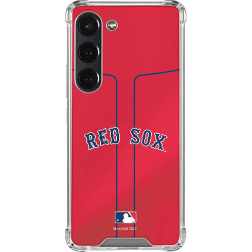 MLB Boston Red Sox Alternate/Away Jersey Galaxy S23 Clear Case