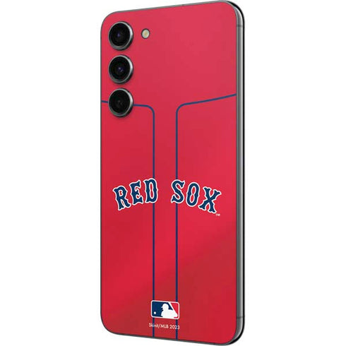 MLB Boston Red Sox Alternate/Away Jersey Galaxy S23 Plus Skin