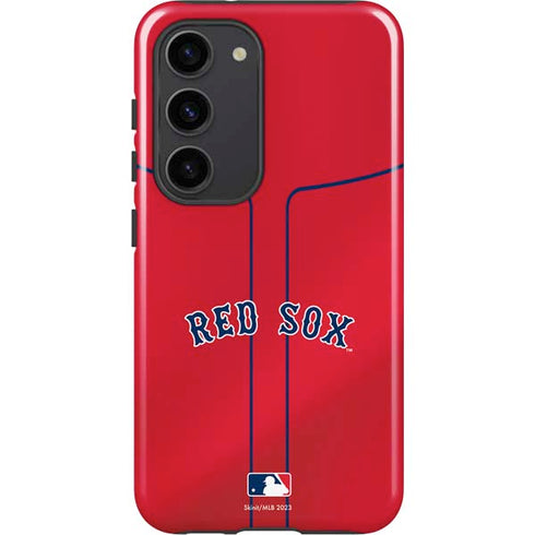MLB Boston Red Sox Alternate/Away Jersey Galaxy S23 Pro Case