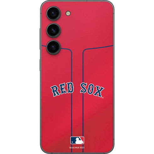MLB Boston Red Sox Alternate/Away Jersey Galaxy S23 Skin
