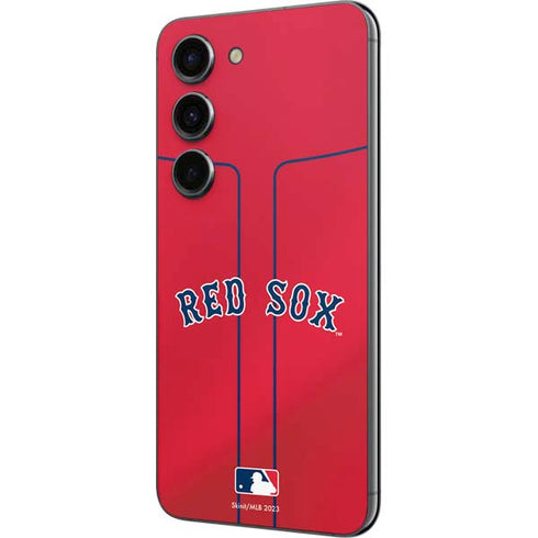 MLB Boston Red Sox Alternate/Away Jersey Galaxy S23 Skin