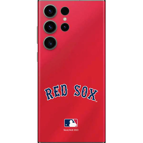MLB Boston Red Sox Alternate/Away Jersey Galaxy S23 Ultra Skin