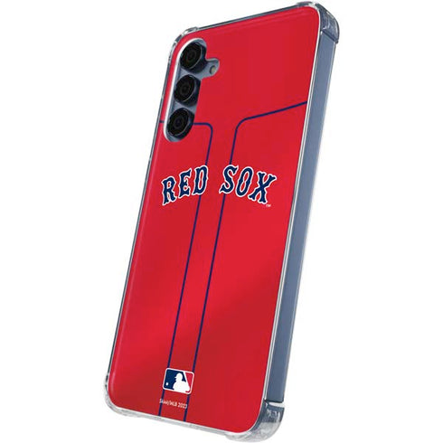 MLB Boston Red Sox Alternate/Away Jersey Galaxy S24 Clear Case