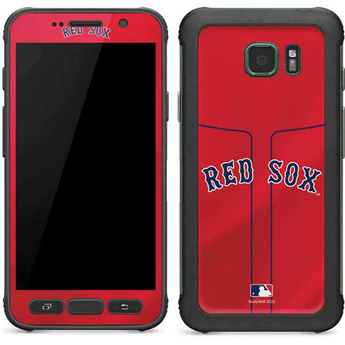 MLB Boston Red Sox Alternate/Away Jersey Galaxy S7 Active Skin