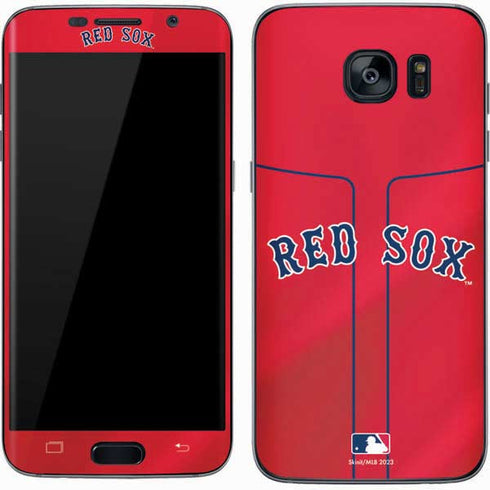 MLB Boston Red Sox Alternate/Away Jersey Galaxy S7 Skin