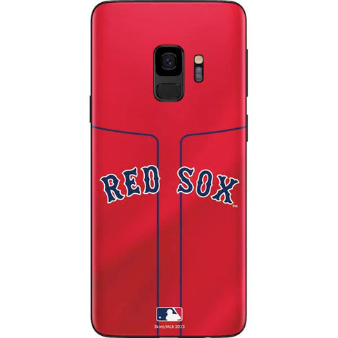 MLB Boston Red Sox Alternate/Away Jersey Galaxy S9 Skin