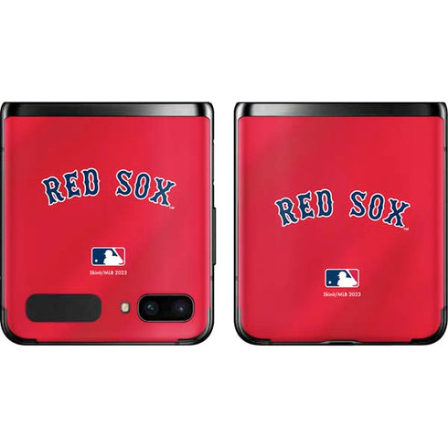 MLB Boston Red Sox Alternate/Away Jersey Galaxy Z Flip Skin