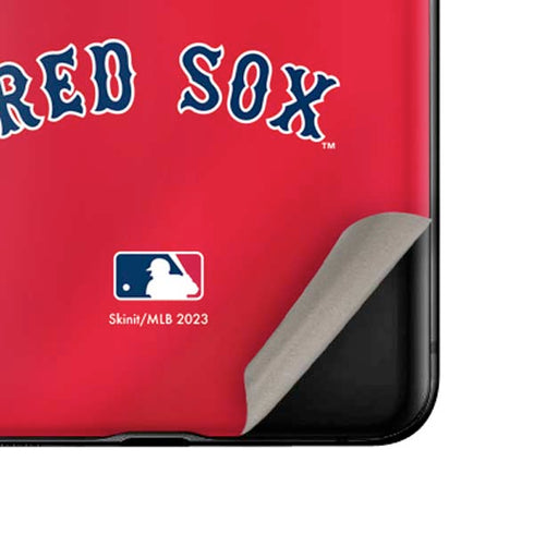 MLB Boston Red Sox Alternate/Away Jersey Galaxy Z Flip Skin