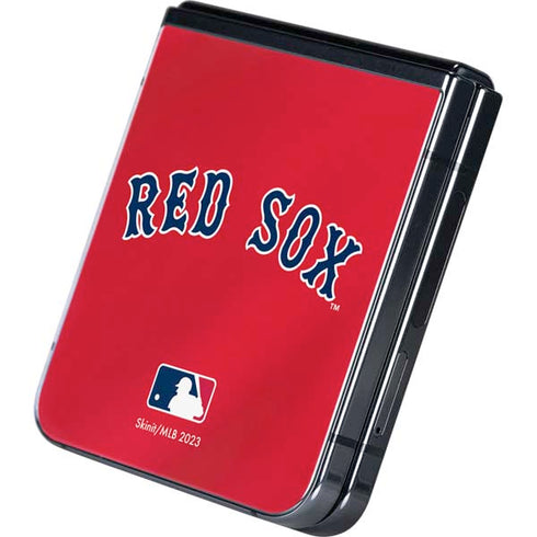 MLB Boston Red Sox Alternate/Away Jersey Galaxy Z Flip5 5G Skin