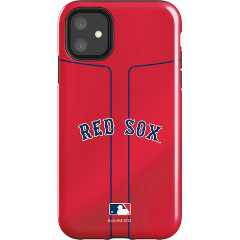 MLB Boston Red Sox Alternate/Away Jersey iPhone 11 Impact Case