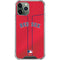 MLB Boston Red Sox Alternate/Away Jersey iPhone 11 Pro Max Clear Case