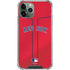 MLB Boston Red Sox Alternate/Away Jersey iPhone 11 Pro Max Clear Case