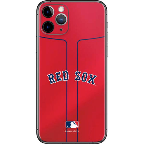 MLB Boston Red Sox Alternate/Away Jersey iPhone 11 Pro Skin
