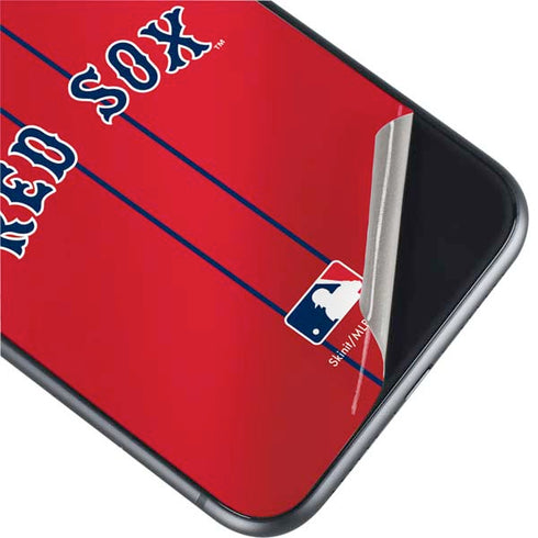 MLB Boston Red Sox Alternate/Away Jersey iPhone 11 Skin