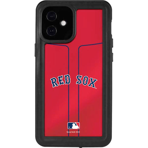 MLB Boston Red Sox Alternate/Away Jersey iPhone 12 Mini Waterproof Case