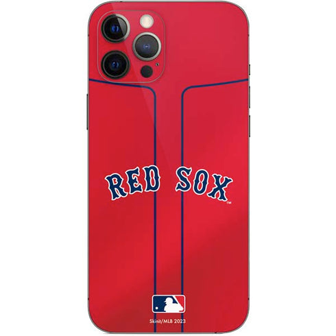 MLB Boston Red Sox Alternate/Away Jersey iPhone 12 Pro Max Skin