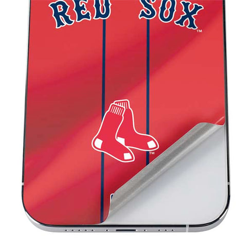 MLB Boston Red Sox Alternate/Away Jersey iPhone 12 Pro Skin