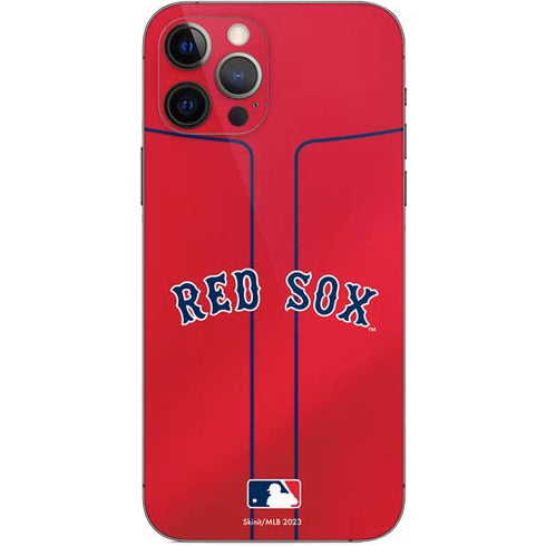 MLB Boston Red Sox Alternate/Away Jersey iPhone 12 Pro Skin