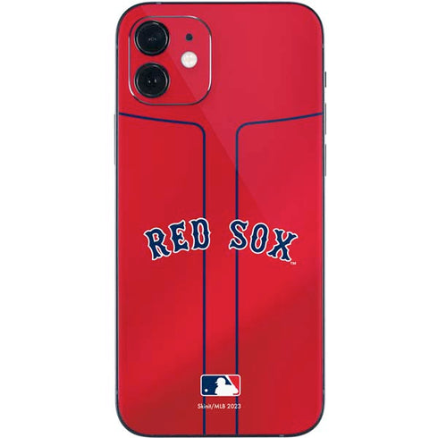 MLB Boston Red Sox Alternate/Away Jersey iPhone 12 Skin
