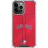 MLB Boston Red Sox Alternate/Away Jersey iPhone 13 Pro Max Clear Case