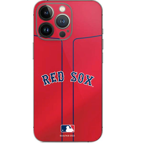 MLB Boston Red Sox Alternate/Away Jersey iPhone 13 Pro Skin