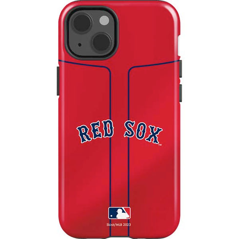 MLB Boston Red Sox Alternate/Away Jersey iPhone 15 Impact Case