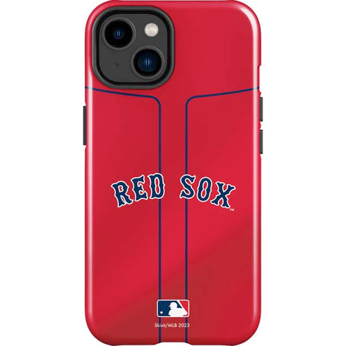 MLB Boston Red Sox Alternate/Away Jersey iPhone 15 Plus Impact Case
