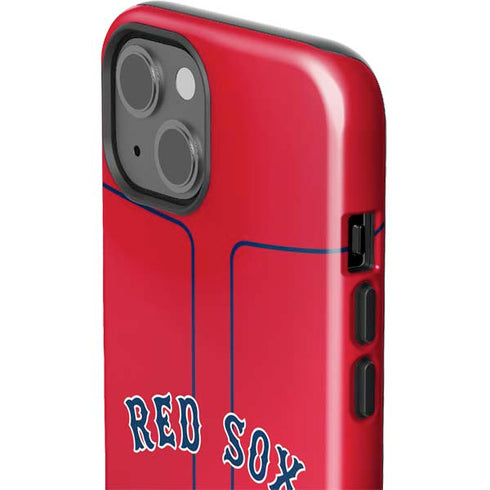 MLB Boston Red Sox Alternate/Away Jersey iPhone 15 Plus Impact Case