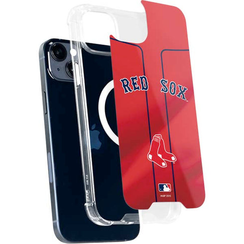 MLB Boston Red Sox Alternate/Away Jersey iPhone 15 Plus MagSafe Case