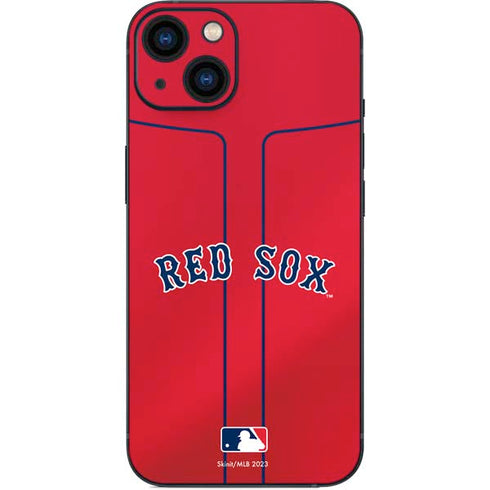 MLB Boston Red Sox Alternate/Away Jersey iPhone 14 Plus Skin