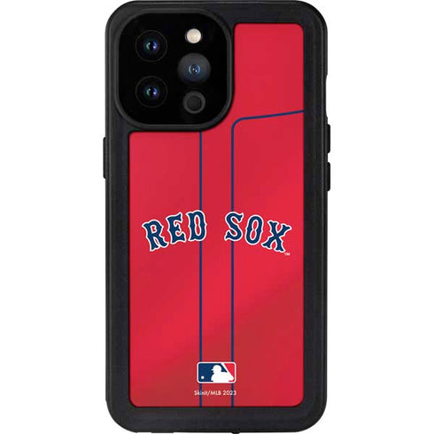 MLB Boston Red Sox Alternate/Away Jersey iPhone 14 Pro Max Waterproof Case