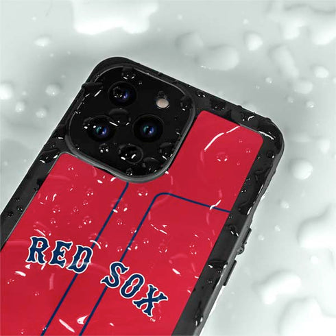 MLB Boston Red Sox Alternate/Away Jersey iPhone 14 Pro Max Waterproof Case