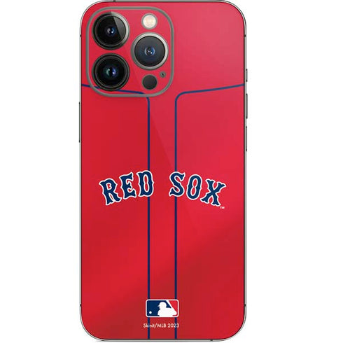 MLB Boston Red Sox Alternate/Away Jersey iPhone 14 Pro Skin