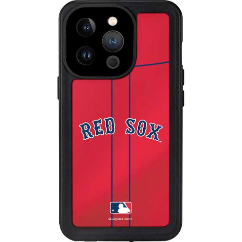 MLB Boston Red Sox Alternate/Away Jersey iPhone 14 Pro Waterproof Case