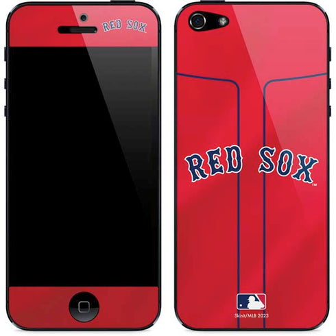 MLB Boston Red Sox Alternate/Away Jersey iPhone 5/5s/5SE Skin