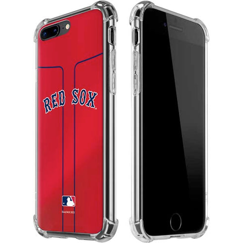 MLB Boston Red Sox Alternate/Away Jersey iPhone 7/8 Plus Clear Case