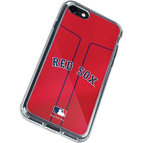 MLB Boston Red Sox Alternate/Away Jersey iPhone SE (2nd & 3rd Gen) Clear Case