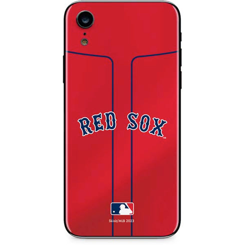 MLB Boston Red Sox Alternate/Away Jersey iPhone XR Skin