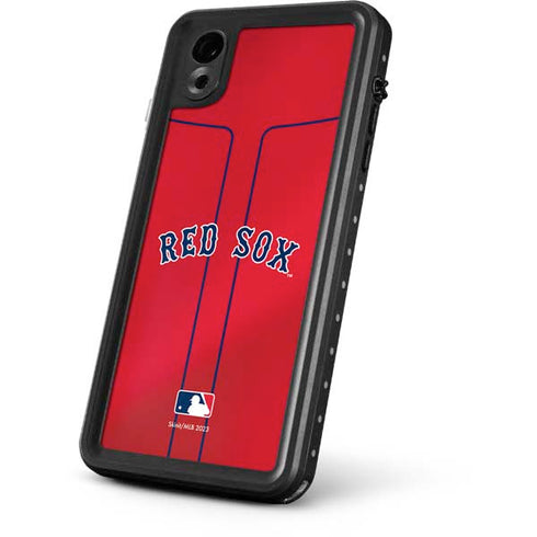 MLB Boston Red Sox Alternate/Away Jersey iPhone XR Waterproof Case