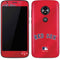 MLB Boston Red Sox Alternate/Away Jersey Moto E5 Play Skin